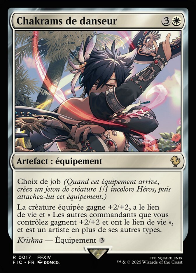 Chakrams de danseur