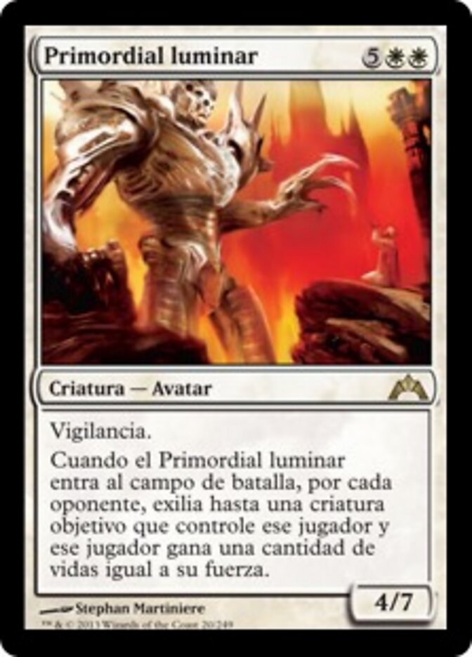 Primordial luminar