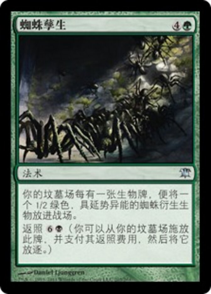蜘蛛孳生