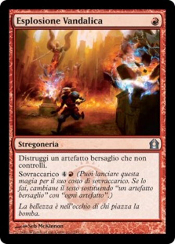 Esplosione Vandalica