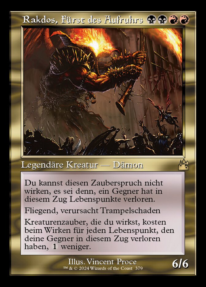 Rakdos, Fürst des Aufruhrs