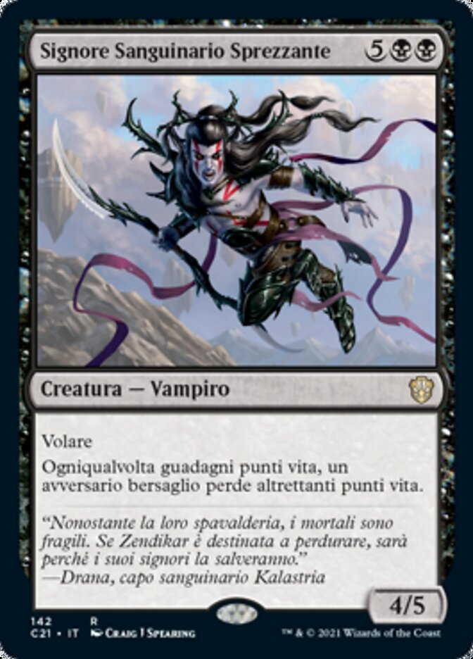 Signore Sanguinario Sprezzante