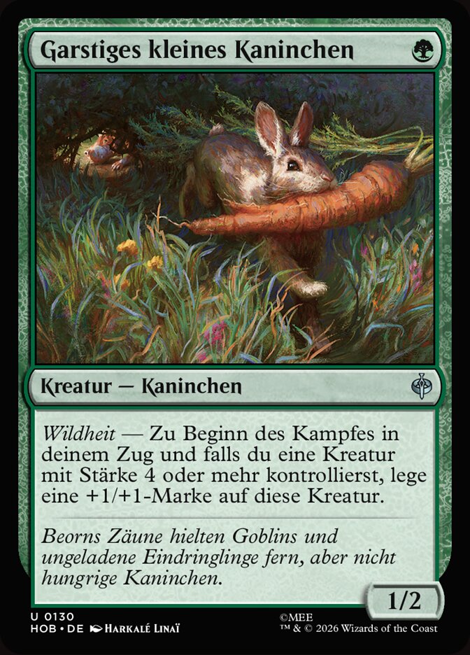 Garstiges kleines Kaninchen