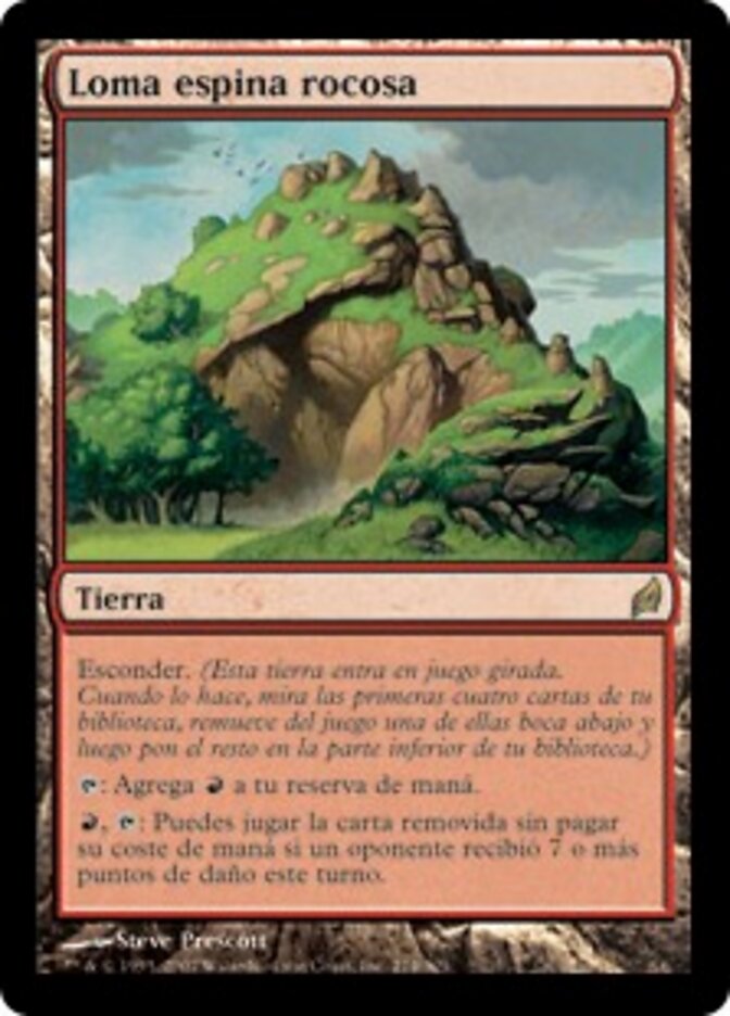 Loma espina rocosa