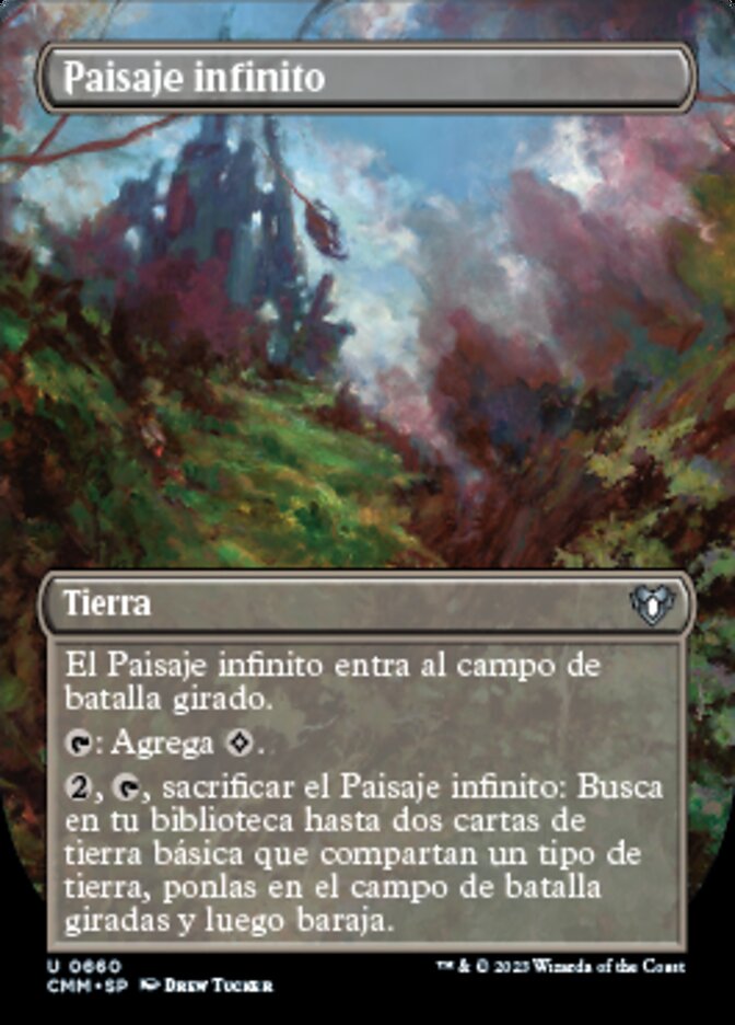 Paisaje infinito