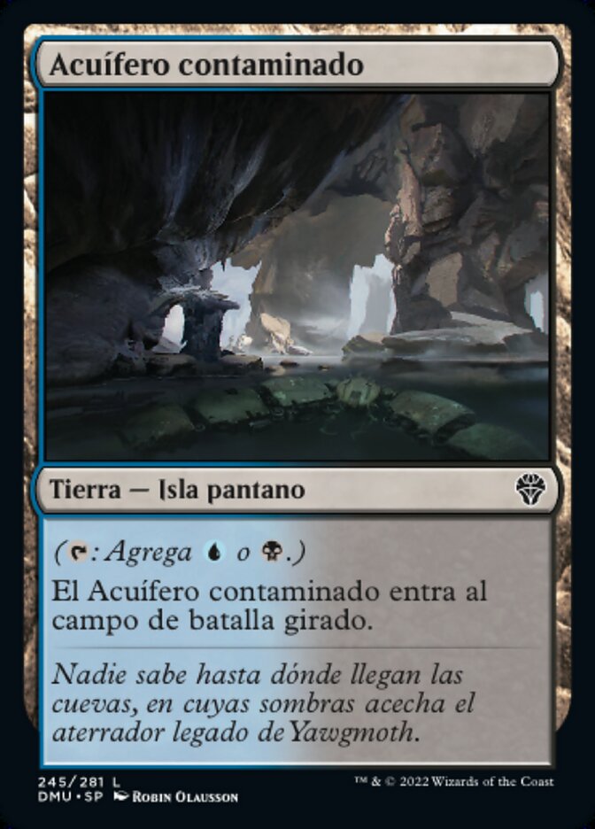 Acuífero contaminado