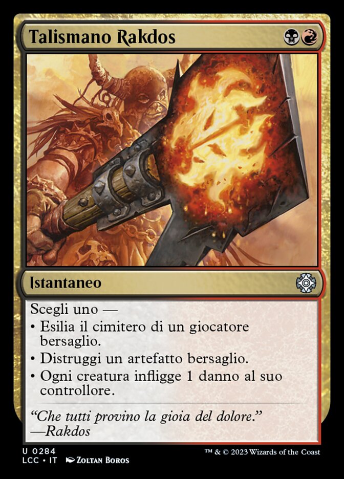 Talismano Rakdos