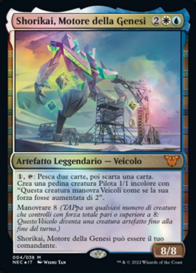 Shorikai, Motore della Genesi