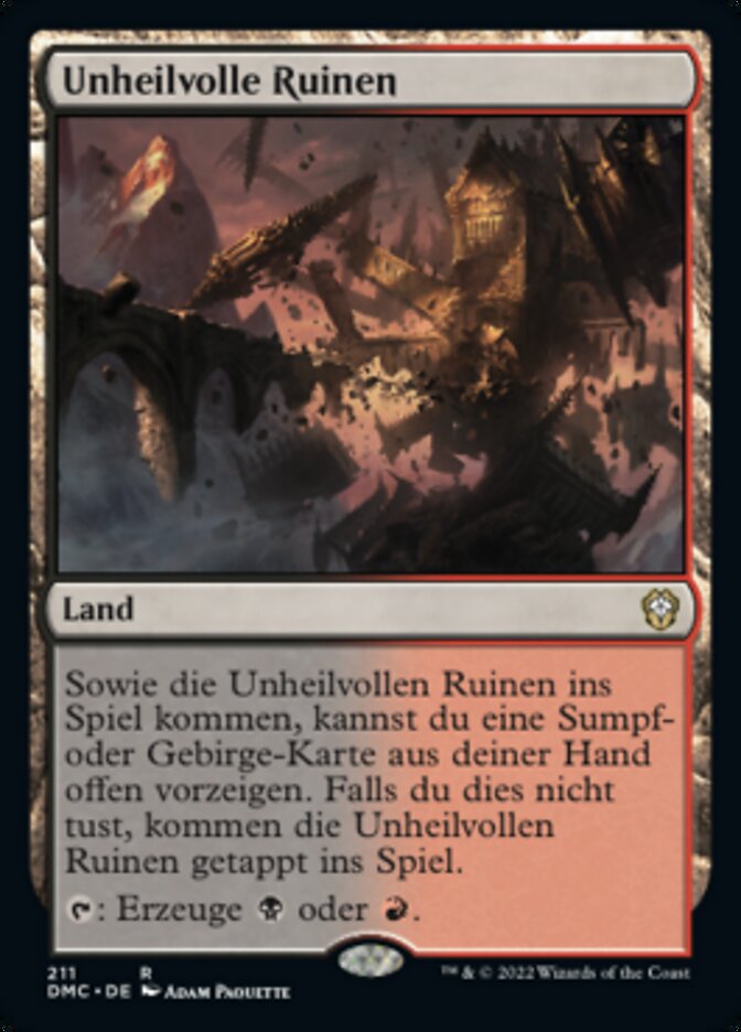Unheilvolle Ruinen
