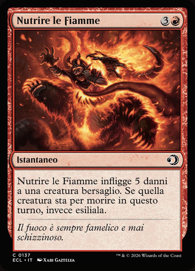 Nutrire le Fiamme