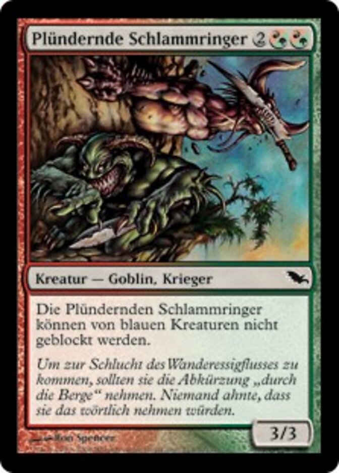 Plündernde Schlammringer