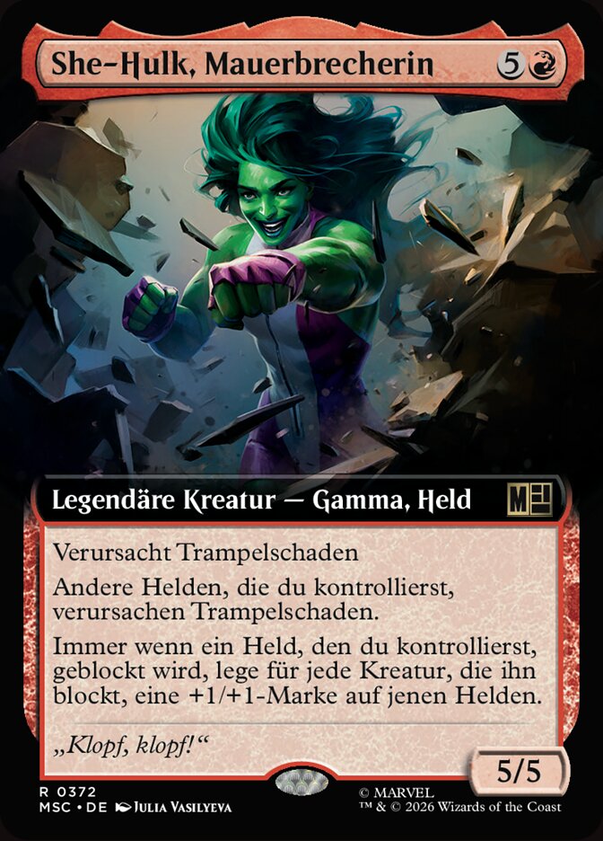 She-Hulk, Mauerbrecherin
