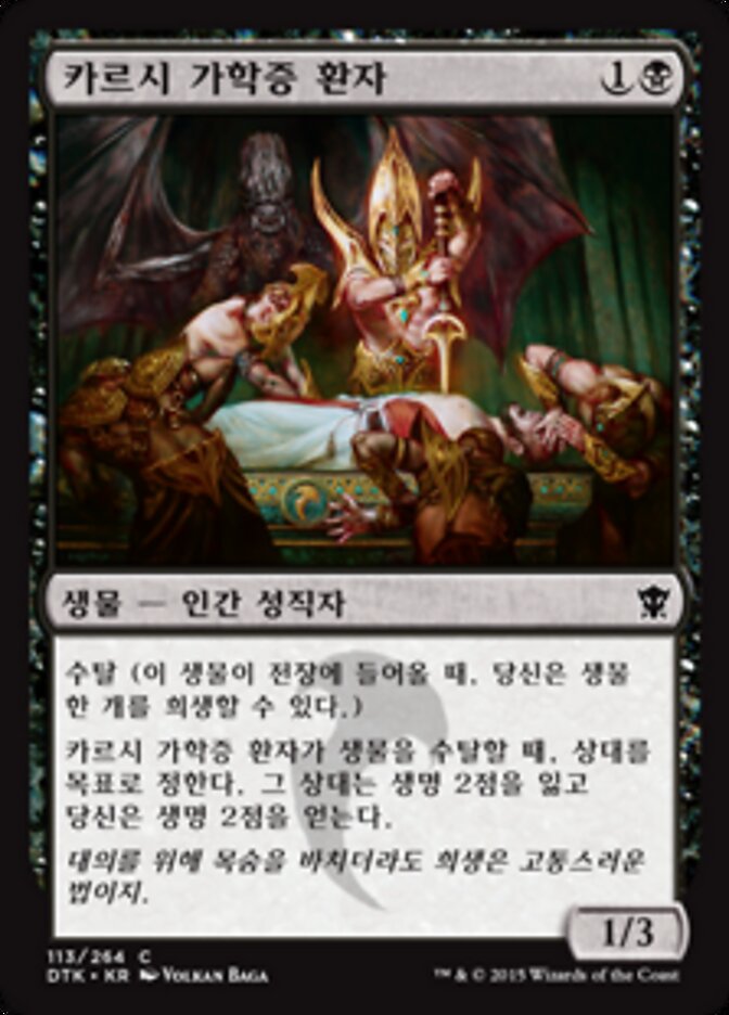 카르시 가학증 환자