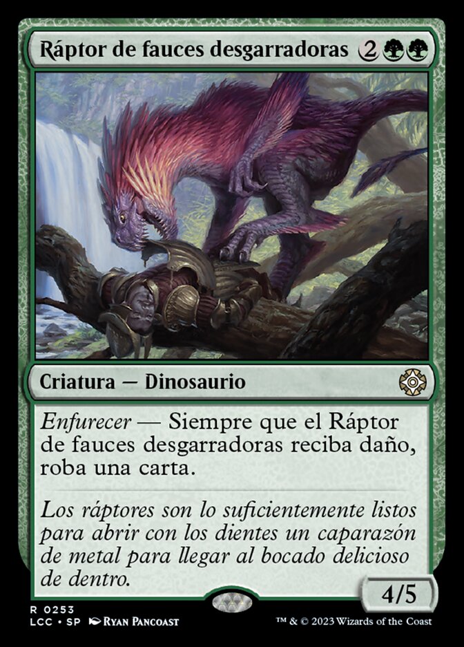 Ráptor de fauces desgarradoras
