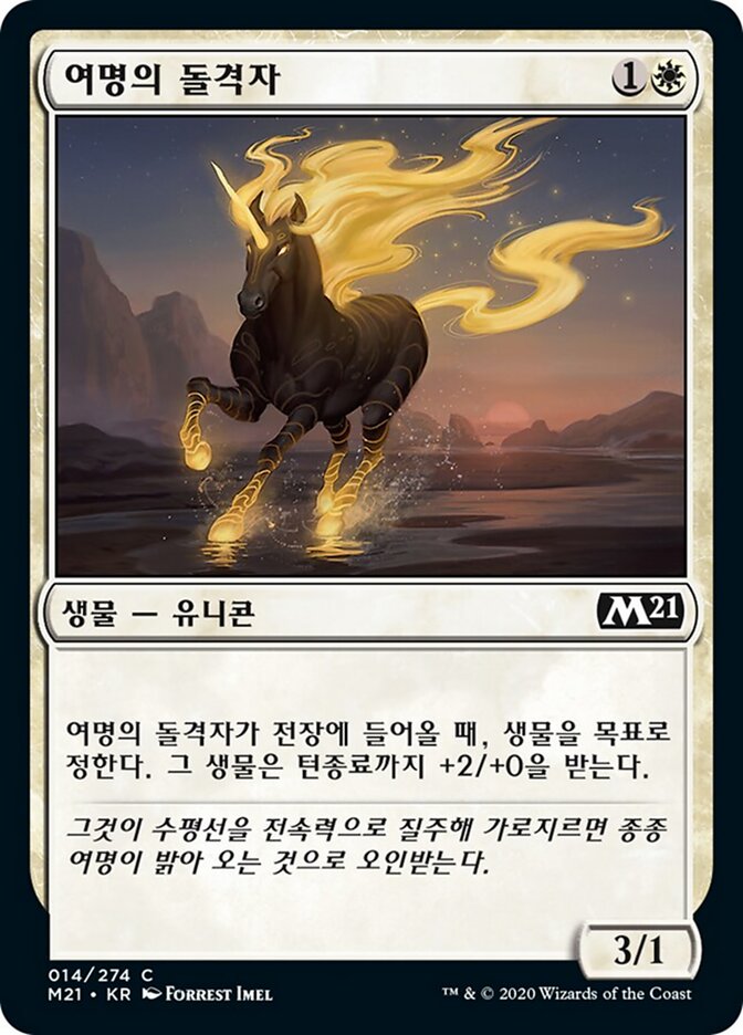 여명의 돌격자