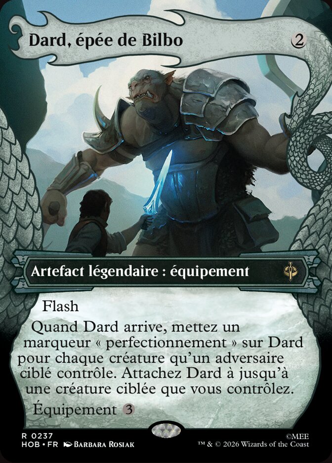 Dard, épée de Bilbo