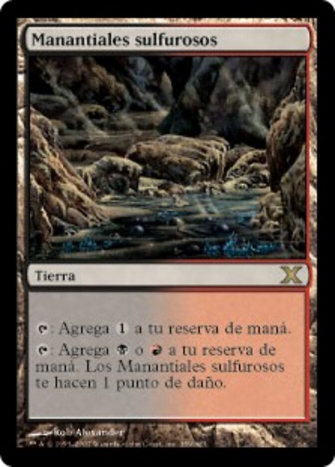 Manantiales sulfurosos
