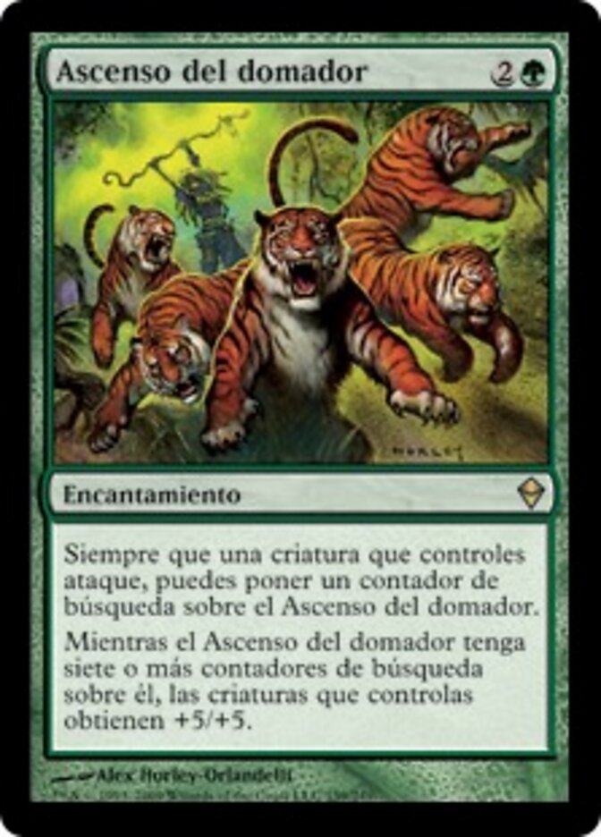 Ascenso del domador