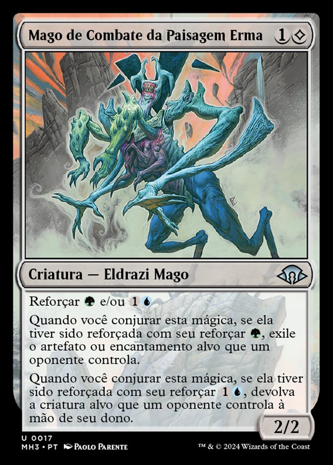 Mago de Combate da Paisagem Erma