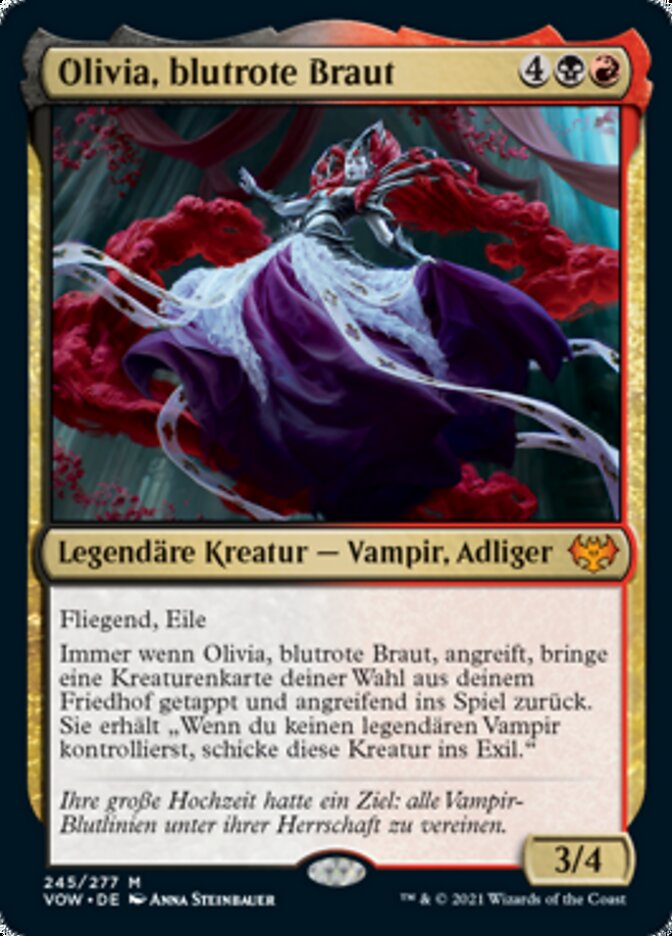 Olivia, blutrote Braut