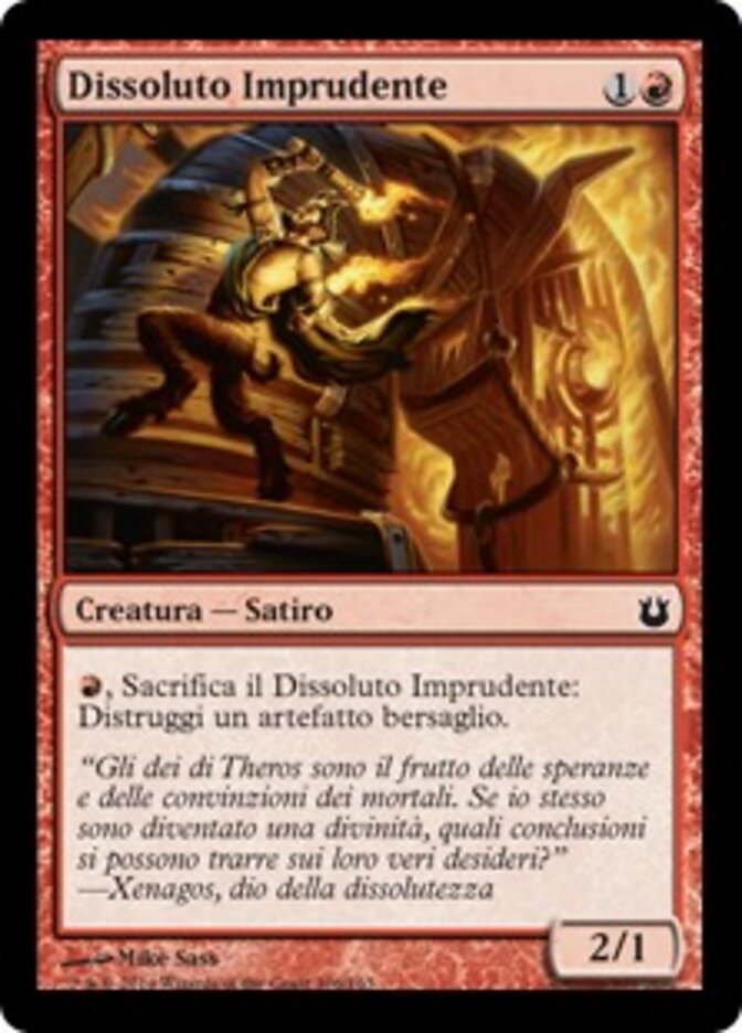 Dissoluto Imprudente
