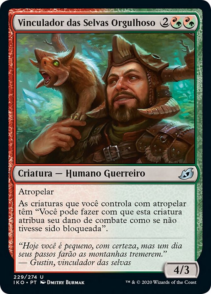 Vinculador das Selvas Orgulhoso
