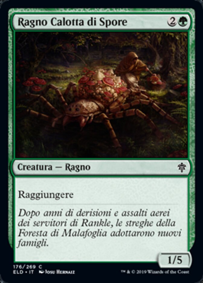 Ragno Calotta di Spore