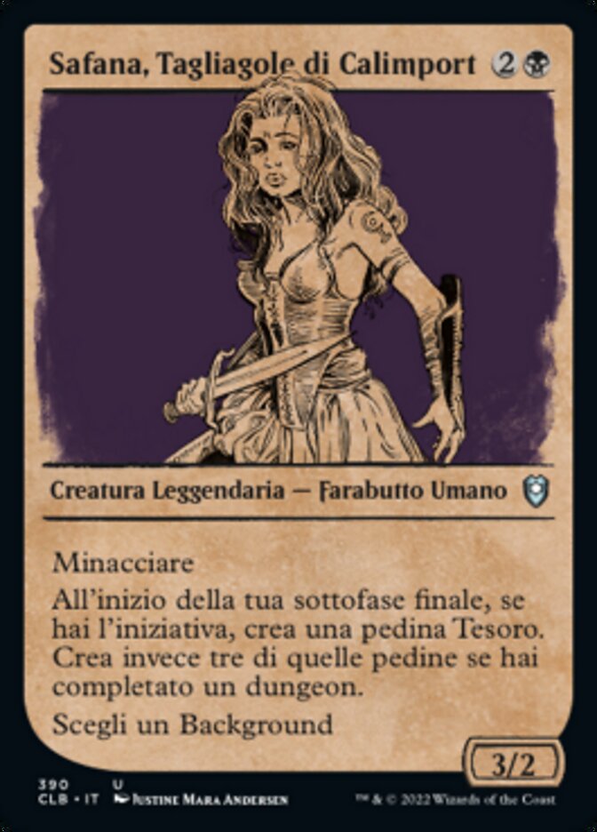 Safana, Tagliagole di Calimport