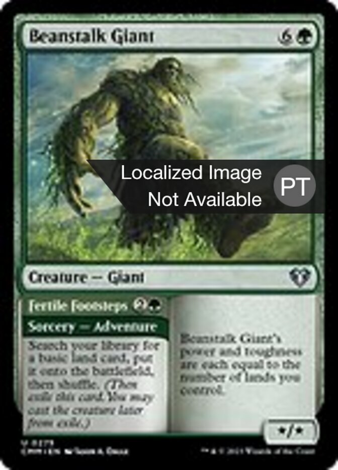 Beanstalk Giant // Fertile Footsteps