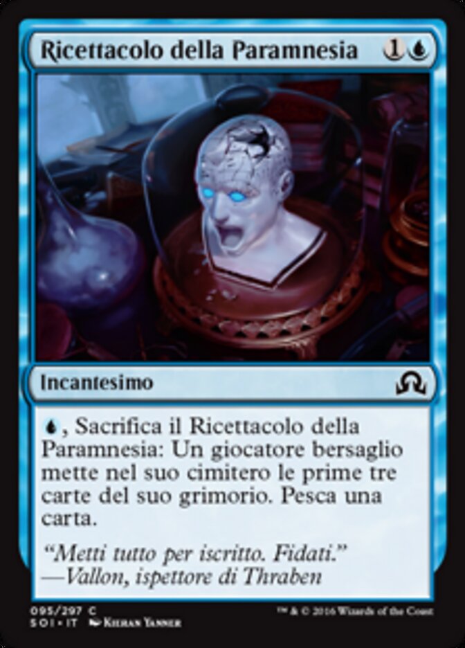 Ricettacolo della Paramnesia