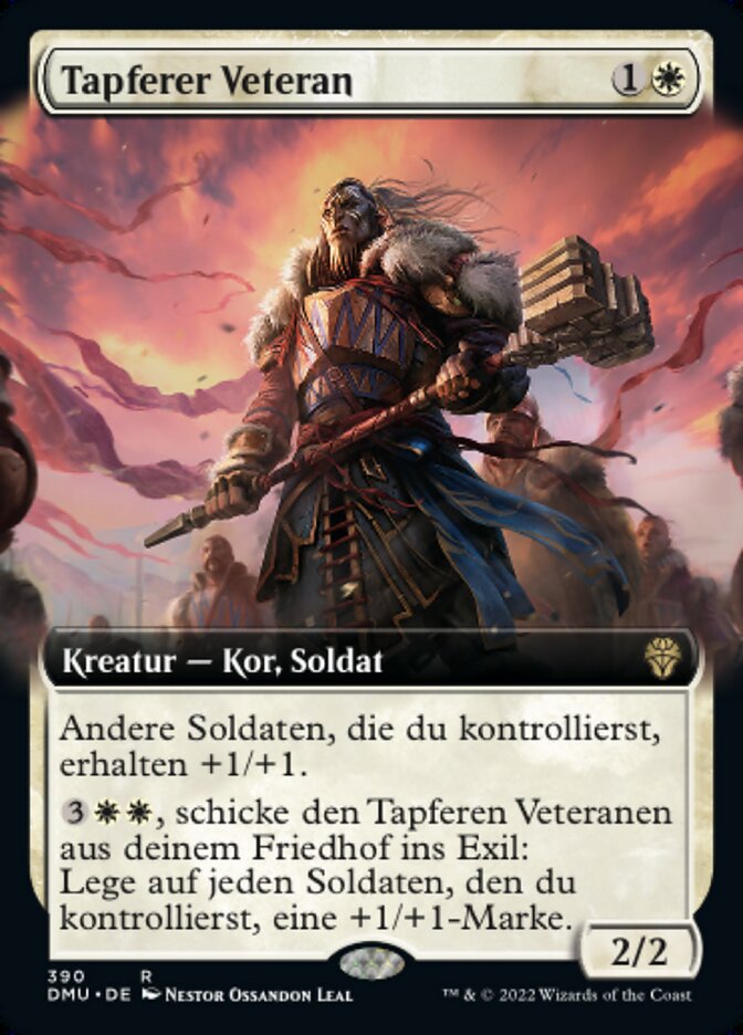 Tapferer Veteran