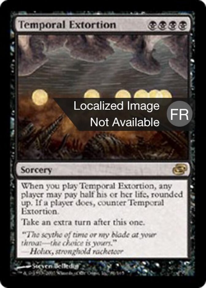 Extorsion temporelle