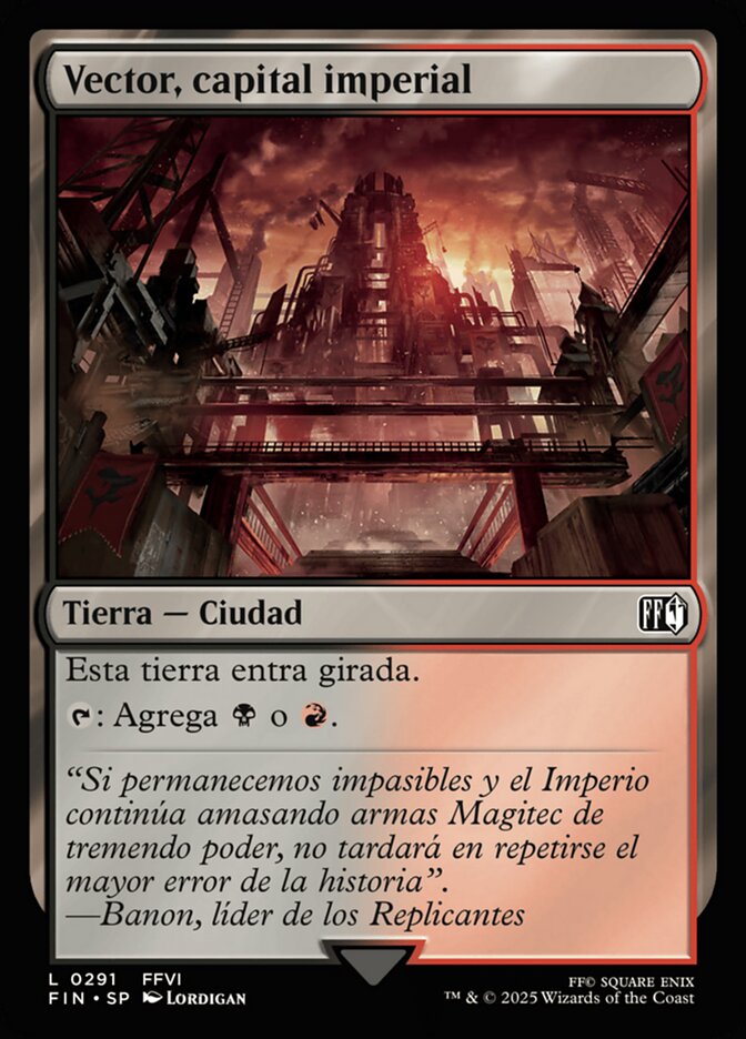 Vector, capital imperial