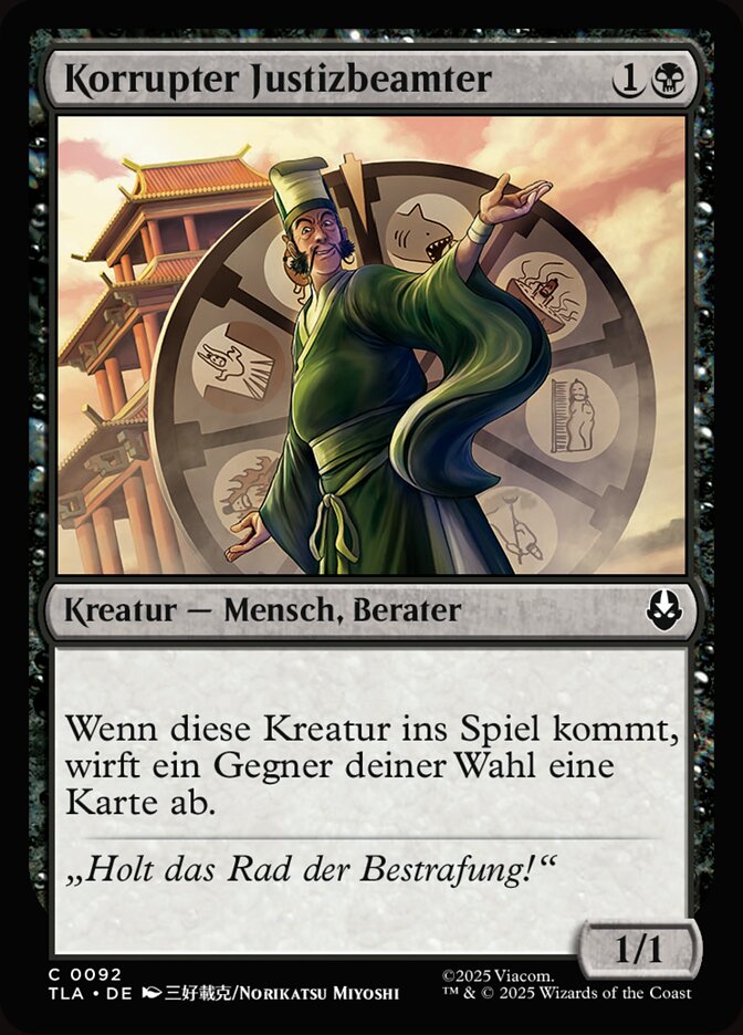 Korrupter Justizbeamter