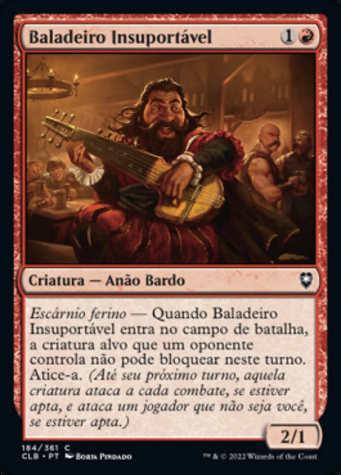 Baladeiro Insuportável