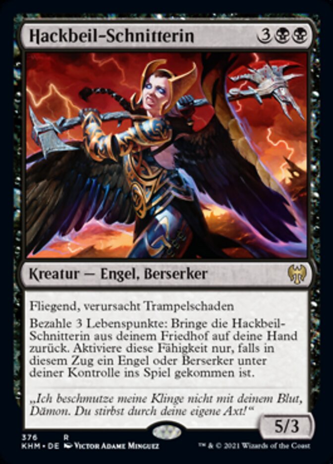 Hackbeil-Schnitterin
