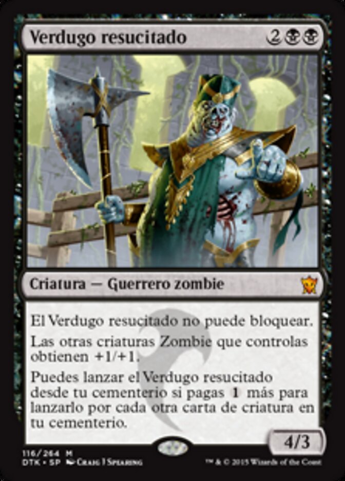 Verdugo resucitado