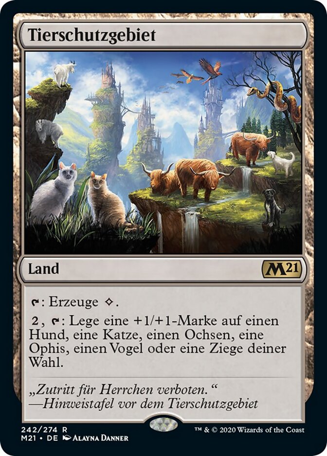 Tierschutzgebiet