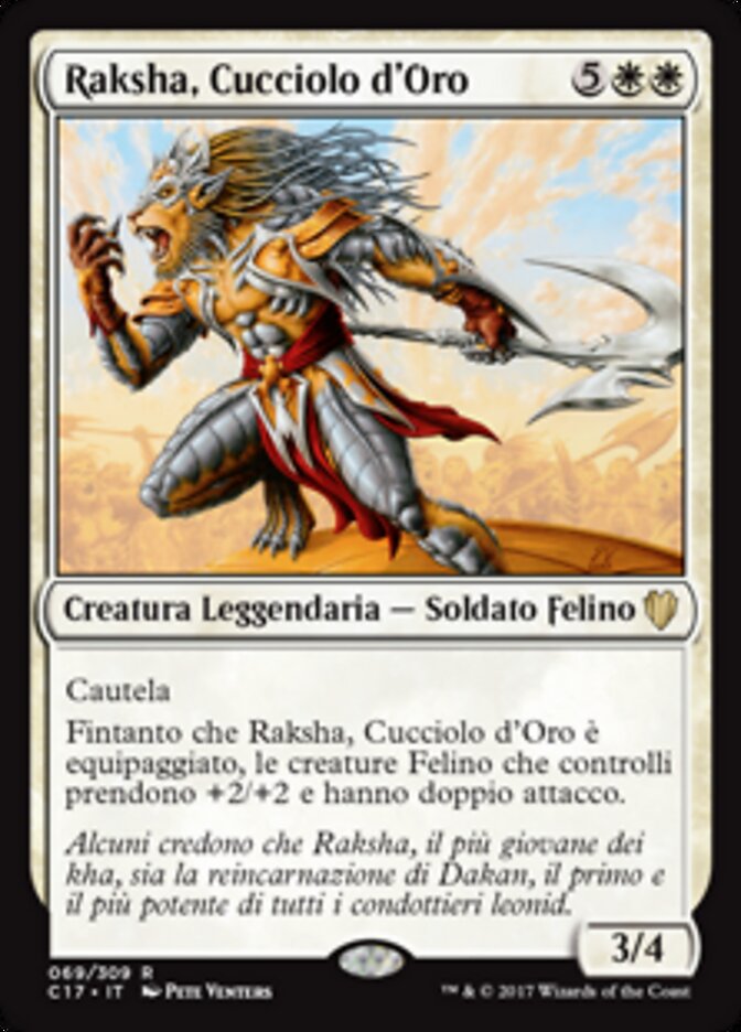 Raksha, Cucciolo d'Oro