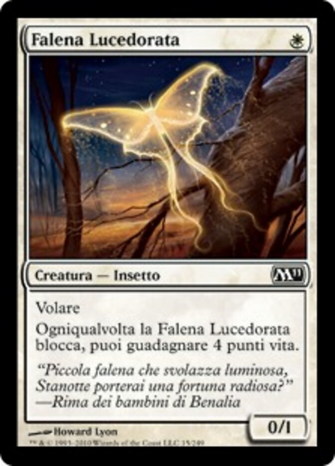 Falena Lucedorata