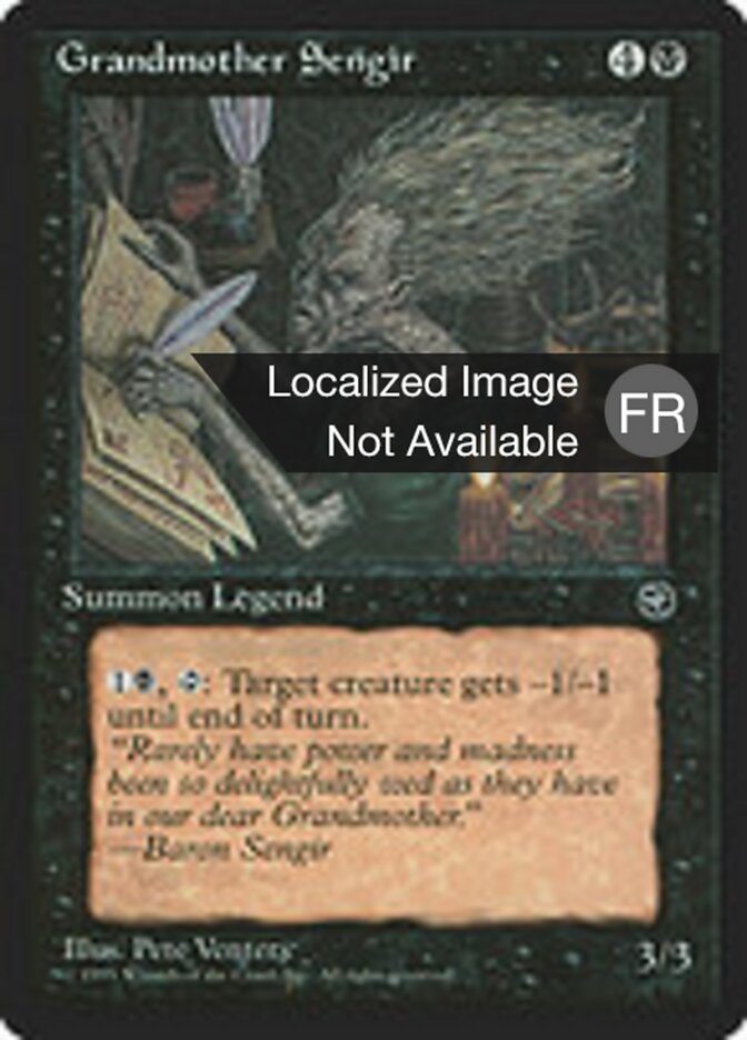 Grand-mère Sengir