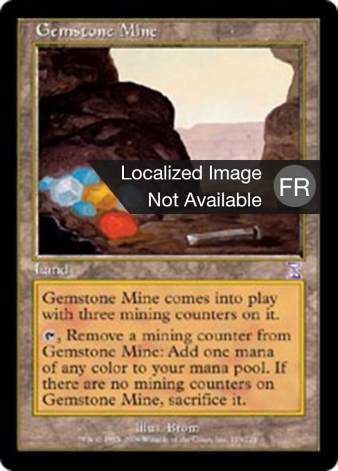 Mine de gemmes