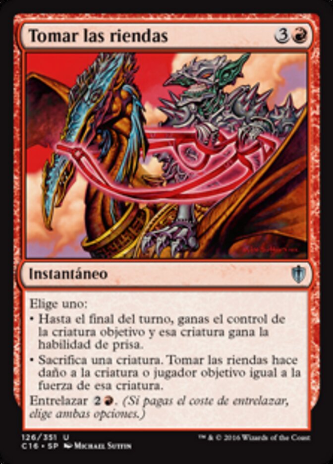 Tomar las riendas