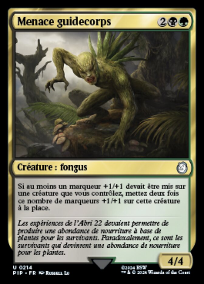 Menace guidecorps