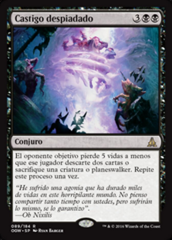 Castigo despiadado