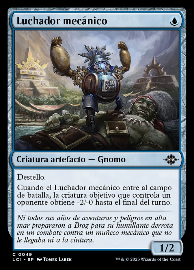 Luchador mecánico