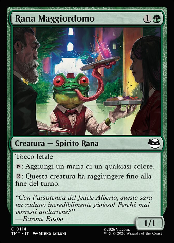 Rana Maggiordomo
