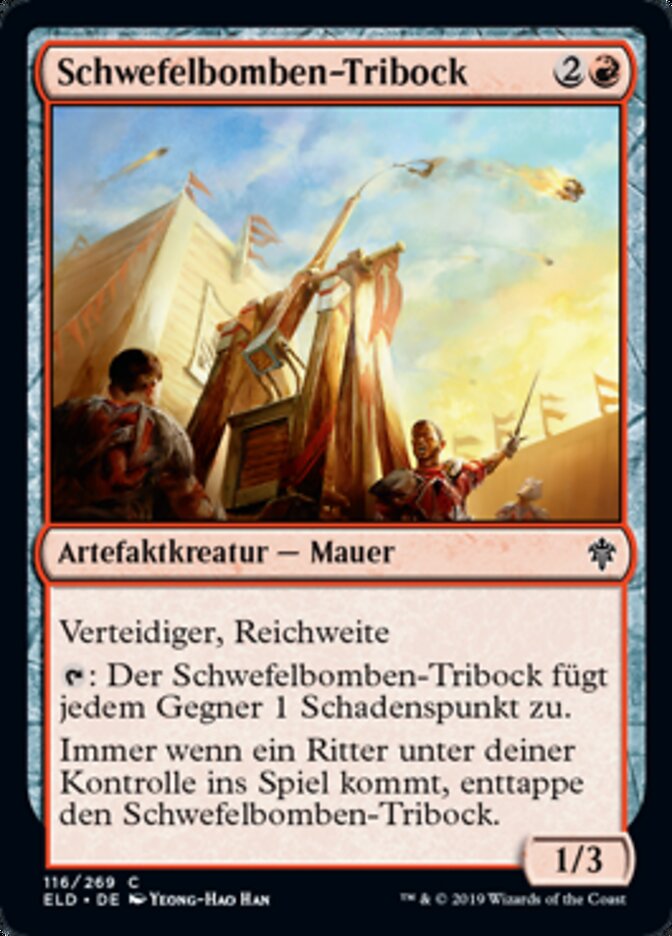 Schwefelbomben-Tribock