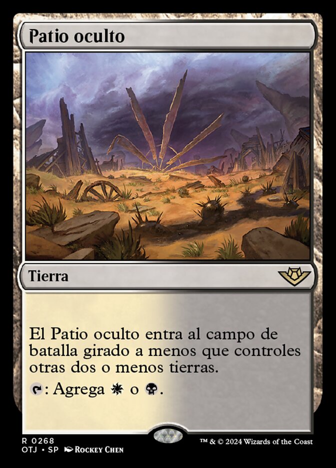 Patio oculto