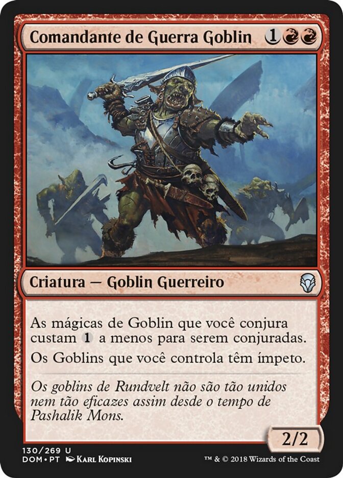 Comandante de Guerra Goblin